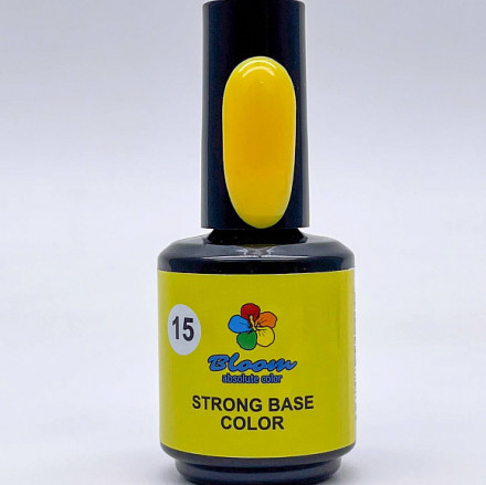 BLOOM   База камуфлирующая цветная  15мл   Base Strong COLOR   #15 оптом