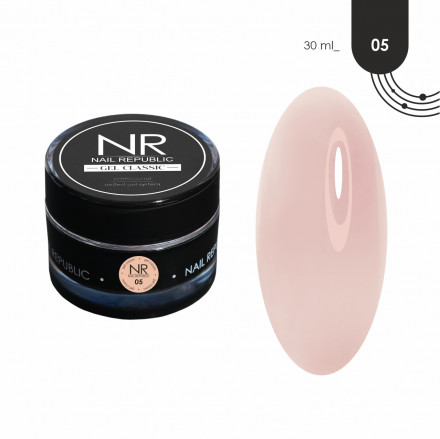 NAIL REPUBLIC   Гель  для моделирования самовыравнивающийся   Gel   CLASSIC   #05   30г оптом