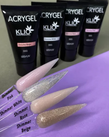 KLIO Акригель Shimmer Rose 30г (тюбик) оптом