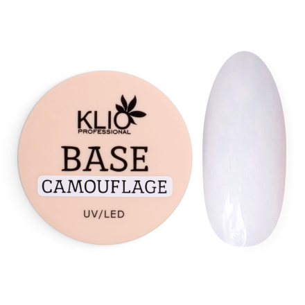 KLIO   База камуфлирующая   Base NATURAL WHITE   30мл   (шайба) оптом