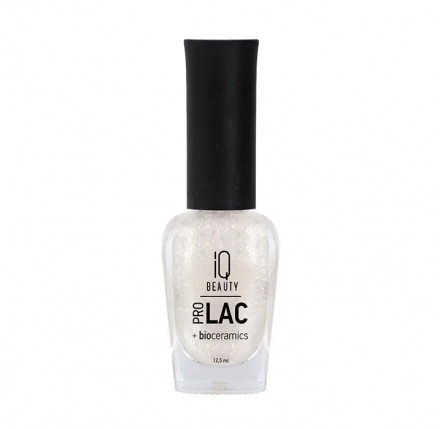 IQ BEAUTY   Лак для ногтей с биокерамикой с хлопьями Юки   12,5мл   Prolac BORN TO SPARKLE   #059 оптом