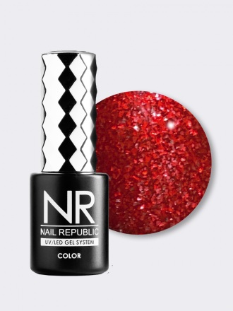 NAIL REPUBLIC   Гель-лак с шиммером   10мл   Femme Fatale   #430 оптом