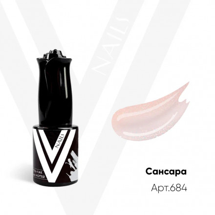 VOGUE NAILS   Гель-лак с блестками  10мл  САНСАРА   (СНЯТО) оптом