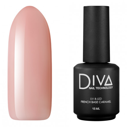 French base Caramel, 15 мл DIVA оптом