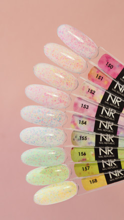 NAIL REPUBLIC   База камуфлирующая меланж   10мл   Base LOVE IS   #158 оптом