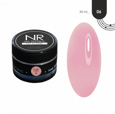 NAIL REPUBLIC   Гель  для моделирования самовыравнивающийся   Gel   CLASSIC   #06   30г оптом