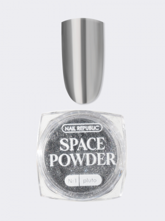 NAIL REPUBLIC   Втирка металлик   SPACE POWDER   #01 оптом