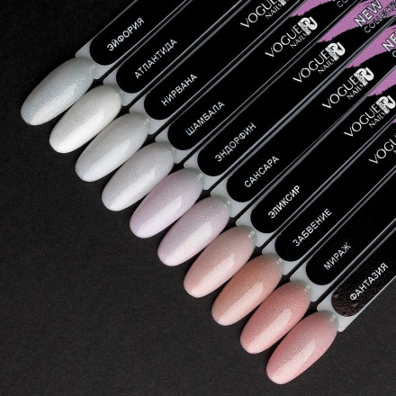 VOGUE NAILS   Гель-лак с блестками  10мл  ЭЛИКСИР оптом