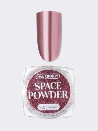 NAIL REPUBLIC   Втирка металлик   SPACE POWDER   #02 оптом