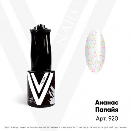 VOGUE NAILS   Гель-лак полупрозрачный с камифубуками  10мл  АНАНАС-ПАПАЙЯ оптом