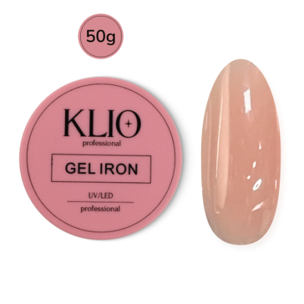 KLIO   Gel Iron   ALMOND   50г   Гель для моделирования  средне-густой оптом