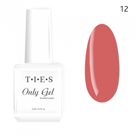 TIES   Гель для укрепления  ONLY GEL  15мл   №12 оптом