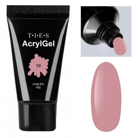 TIES   Акригель  Acryl Gel   №10   30мл оптом