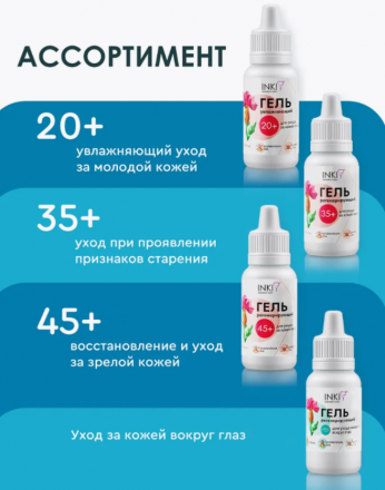INKI   Гель регенерирующий для ухода за кожей вокруг глаз    30мл оптом