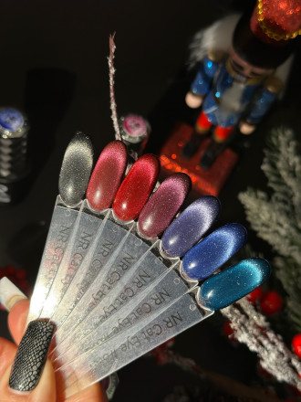 NAIL REPUBLIC   Гель-лак кошачий глаз светоотражающий   10мл   Bright Cats   #685 оптом