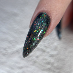 BSG   Base Colloration Hard   #123   20мл   База цветная жесткая с хлопьями Юки