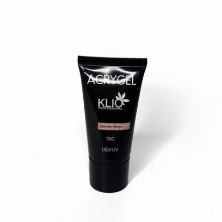 KLIO Акригель Shimmer Beige 30г (тюбик) оптом