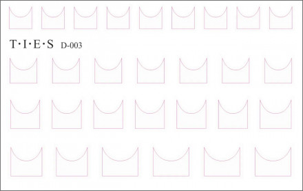 TIES   Пленка для френча   D-003 оптом
