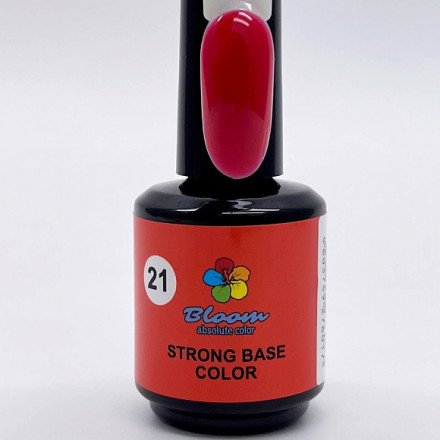 BLOOM   База камуфлирующая цветная  15мл   Base Strong COLOR   #21 оптом