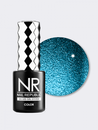 NAIL REPUBLIC   Гель-лак кошачий глаз светоотражающий   10мл   Bright Cats   #686 оптом