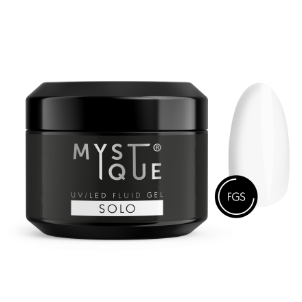 MYSTIQUE   Gel Fluid SOLO   30мл (шайба)     Гель-флюид моделирующий средне-жидкий оптом