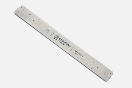 ALGEBRA BEAUTY   Титановая   L   Основа для пилки прямая матовая   150x18мм оптом