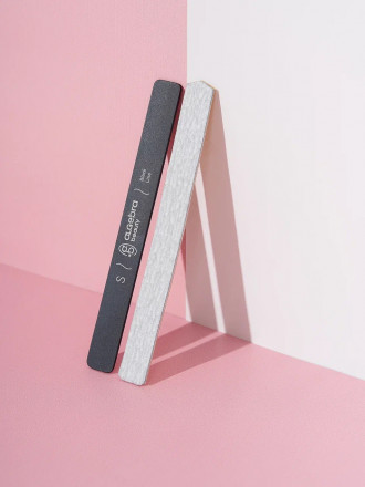 ALGEBRA BEAUTY   HARD GRAY   Мягкие   S   #180   (50шт)   Сменные  файлы для пилки на вспененной подложке оптом