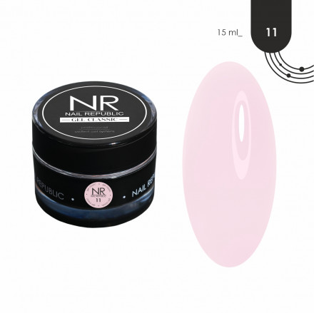 NAIL REPUBLIC   Гель  для моделирования самовыравнивающийся   Gel   CLASSIC   #11   30г оптом