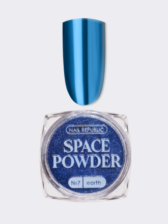 NAIL REPUBLIC   Втирка металлик   SPACE POWDER   #07 оптом