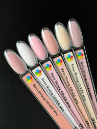 BLOOM   Base Strong COVER   #15   30мл (бутылка)   База камуфлирующая жесткая