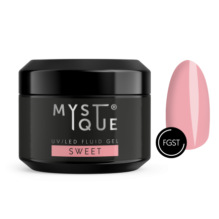 MYSTIQUE   Gel Fluid SWEET   13мл (шайба)     Гель-флюид моделирующий средне-жидкий оптом