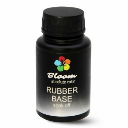 BLOOM   База прозрачная   Base  RUBBER   50мл   (бутылка) оптом