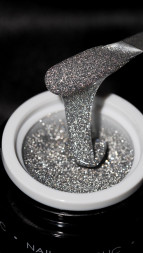 NAIL REPUBLIC   Gel ULTRA FLASH   #277   15г   Гель  для моделирования средне-жидкий светоотражающий