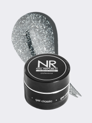 NAIL REPUBLIC   Gel ULTRA FLASH   #277   15г   Гель  для моделирования средне-жидкий светоотражающий