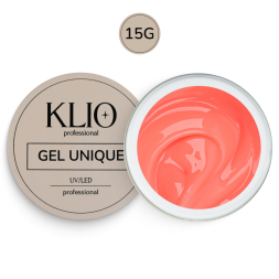 KLIO   Unique gel   ПИОН   15г   Гель для моделирования средне-жидкий цветной