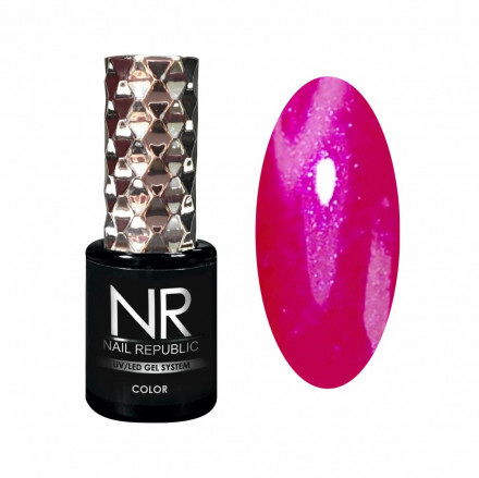NAIL REPUBLIC   Гель-лак перламутровый   10мл   Мерцающий   #454   Limited оптом