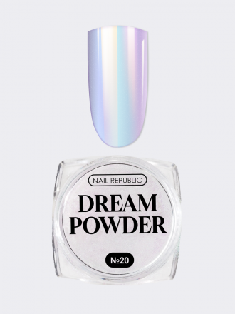 NAIL REPUBLIC   Втирка жемчужная   DREAM POWDER   #20 оптом