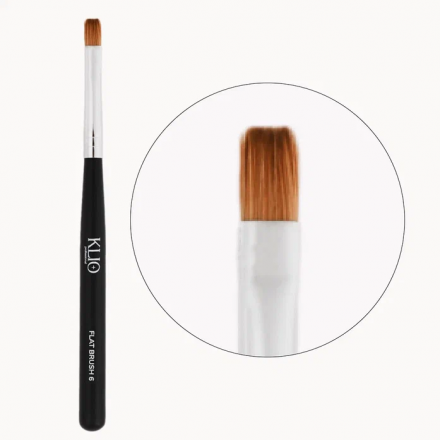 KLIO  Кисть для моделирования   FLAT BRUSH 6 оптом