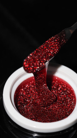 NAIL REPUBLIC   Gel ULTRA FLASH   #279   15г   Гель  для моделирования средне-жидкий светоотражающий оптом