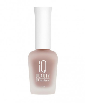 IQ BEAUTY   Укрепитель  для ослабленных и ломких ногтей с натуральным тонирующим эффектом матовый   12,5мл   BB Hardener   SKIN оптом