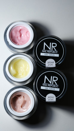 NAIL REPUBLIC   Гель-желе для моделирования   Gel GELLY   #264 Natural   15г оптом