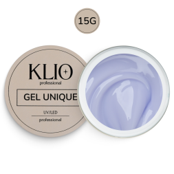 KLIO   Unique gel   ГОРТЕНЗИЯ   15г   Гель для моделирования средне-жидкий цветной
