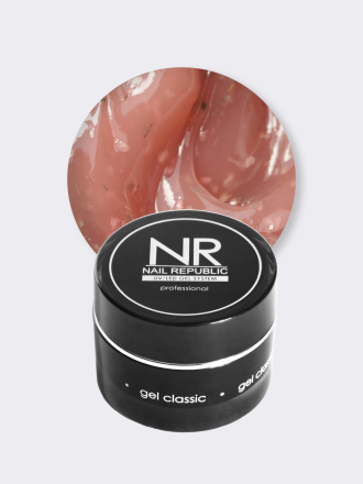 NAIL REPUBLIC   Gel GARDEN   #300   15г   Гель  для моделирования средне-жидкий с сухоцетами оптом