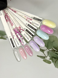 TIES   Гель для укрепления  ONLY GEL  15мл   Flowers   №21