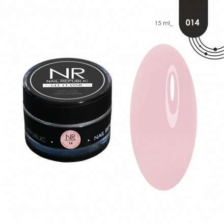 NAIL REPUBLIC   Гель  для моделирования самовыравнивающийся   Gel   CLASSIC   #14   30г оптом