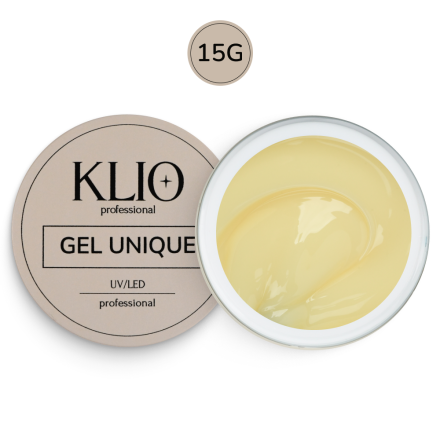 KLIO   Unique gel   МИМОЗА   15г   Гель для моделирования средне-жидкий цветной оптом