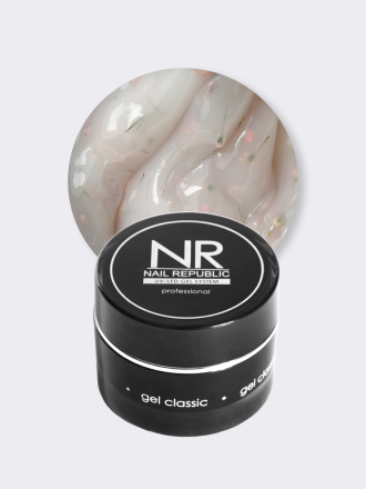 NAIL REPUBLIC   Gel GARDEN   #301   15г   Гель  для моделирования средне-жидкий с сухоцетами оптом