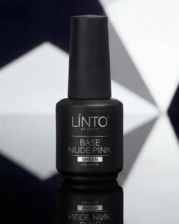 LiNTO   Base NUDE PINK SHEEN  15мл   База бескислотная камуфлирующая с шиммером оптом