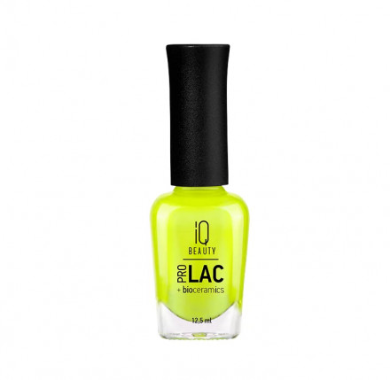 IQ BEAUTY   Лак для ногтей с биокерамикой неон   12,5мл   Prolac AWE   #073 оптом