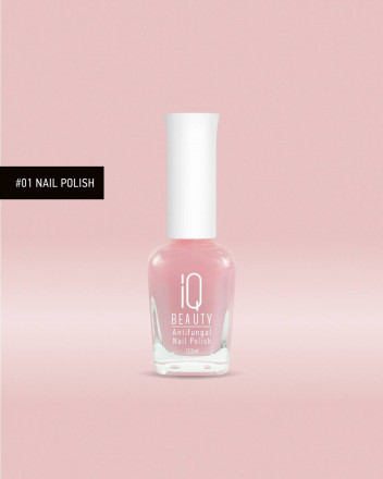 IQ BEAUTY   Лак для ногтей для защиты от грибка с активатором роста матовый   12,5мл   Antifungal   #01 оптом